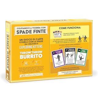 Spade Finte - Gioco di Carte con Spade di Schiuma