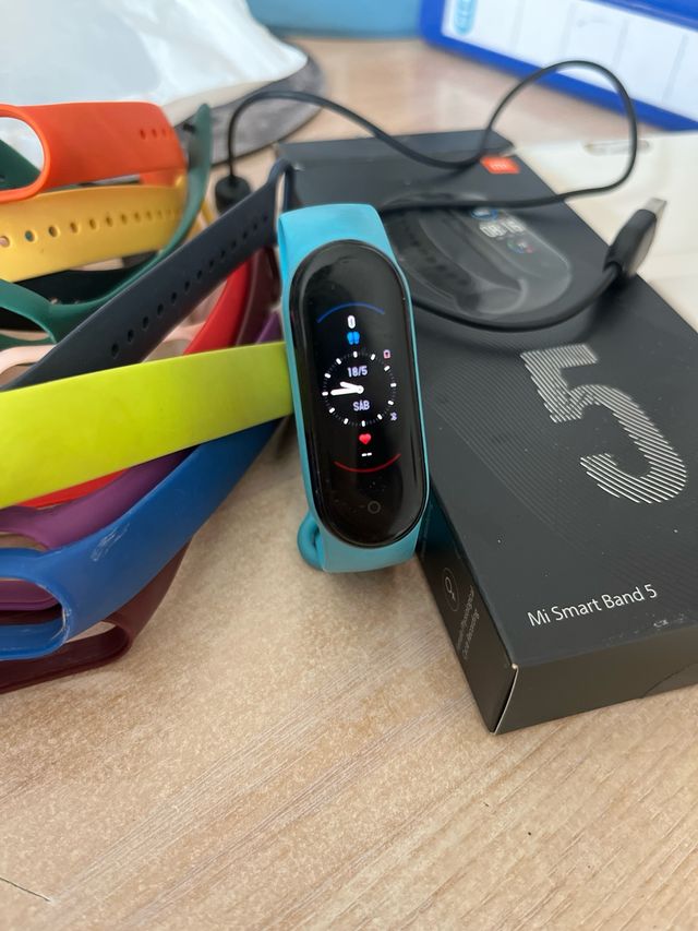 Xiaomi Mi Smart Band 5 Azul + 15 pulseras