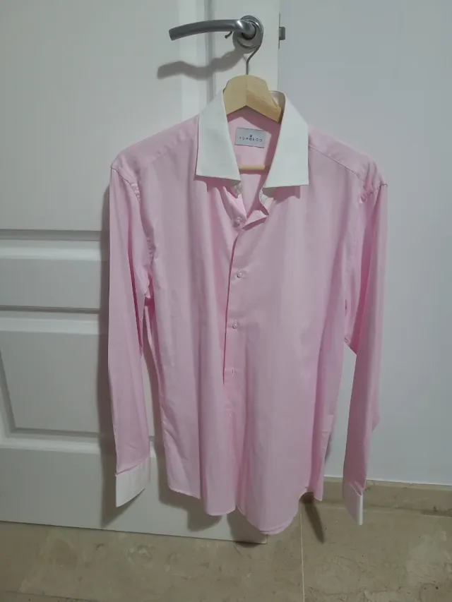 Camisa rosa de vestir Puro Ego