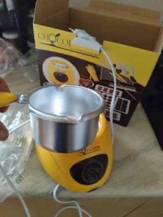 Chocolatera Eléctrica, calentador de Cosmética