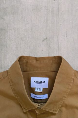 Camicia Pull&Bear Marrone Uomo