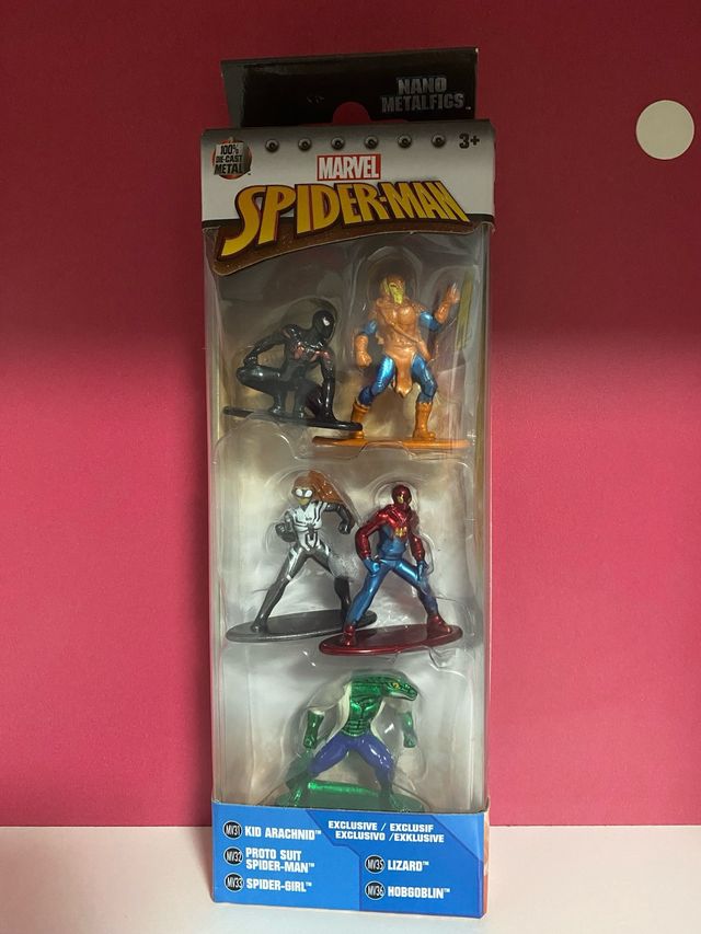 Figuras Spiderman Nano Metalfigs