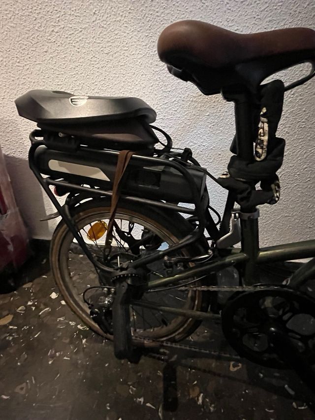 Bicicleta Eléctrica Plegable BTWIN