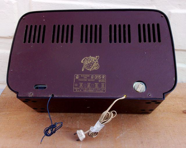 RADIO D'EPOCA A VALVOLE GELOSO mod: G315R