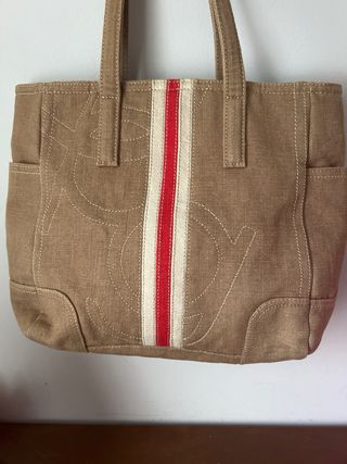 Bolso Tote Purificación García Lona Rayas