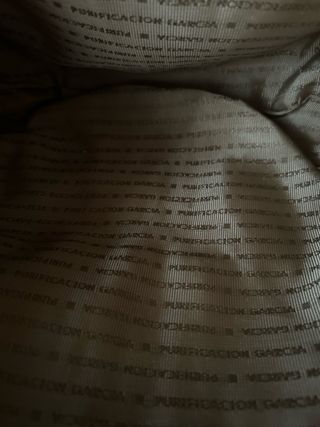 Bolso Tote Purificación García Lona Rayas