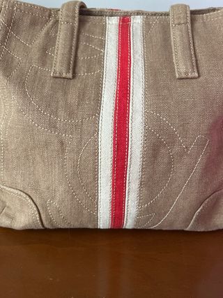 Bolso Tote Purificación García Lona Rayas