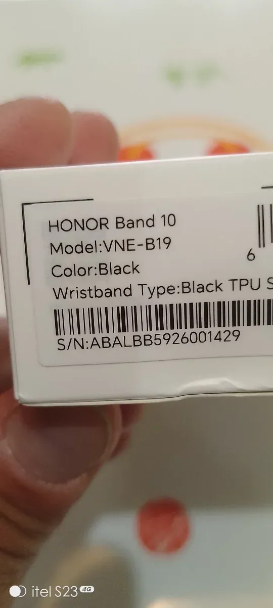 HONOR Band 10 Negra VNE-B19