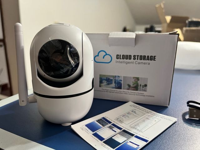 Câmara Vigilância Wi-Fi Inteligente