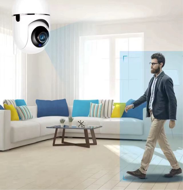 Câmara Vigilância Wi-Fi Inteligente