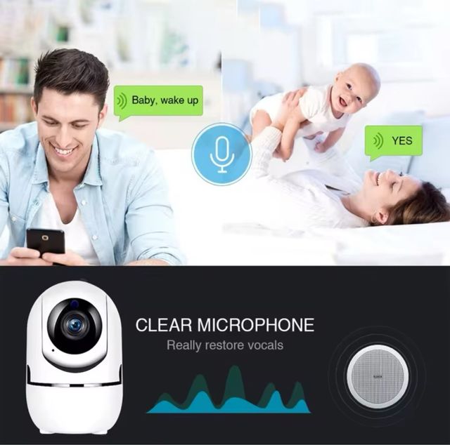 Câmara Vigilância Wi-Fi Inteligente