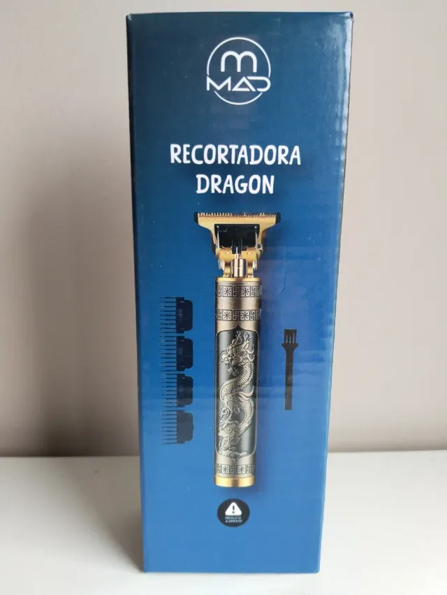 Cortapelos MAD Dragon Negro/Dorado