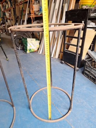 Porta peroles de metal