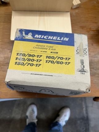 Cámara de aire Michelin para moto