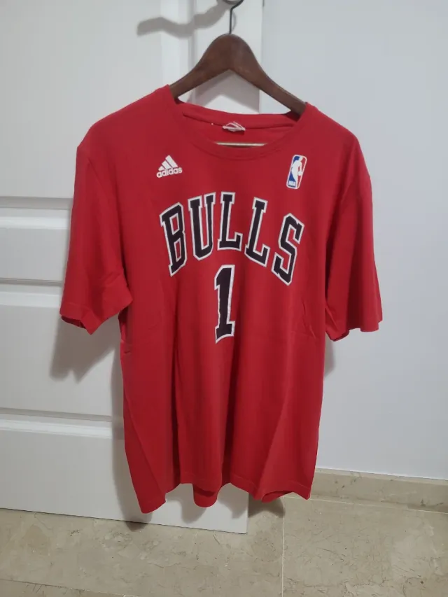Camiseta Chicago Bulls Adidas Talla L