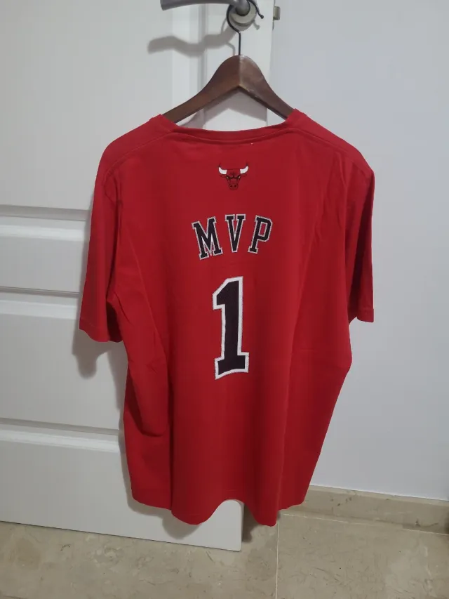Camiseta Chicago Bulls Adidas Talla L