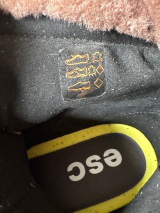 Botas de cuero marrones talla 37