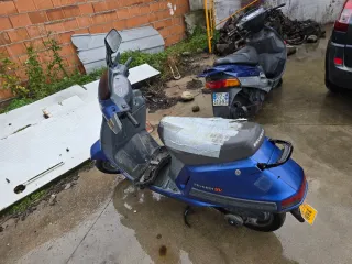Despiece Peugeot SV 50cc y Suzuki AN 125cc Azules