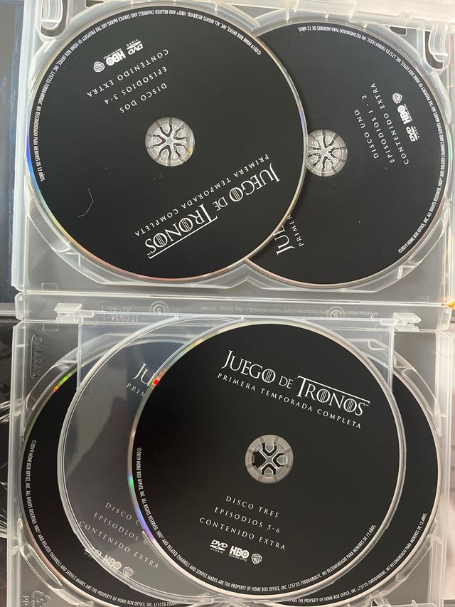Juego de Tronos Serie Completa DVD