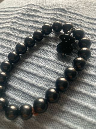 Pulsera Tous Negra con Oso