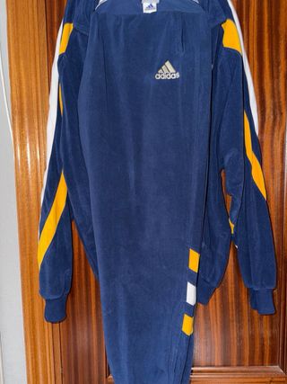 Chándal Vintage Real Madrid Adidas Azul