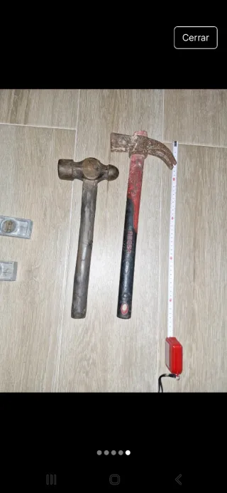 Lote herramientas construcción