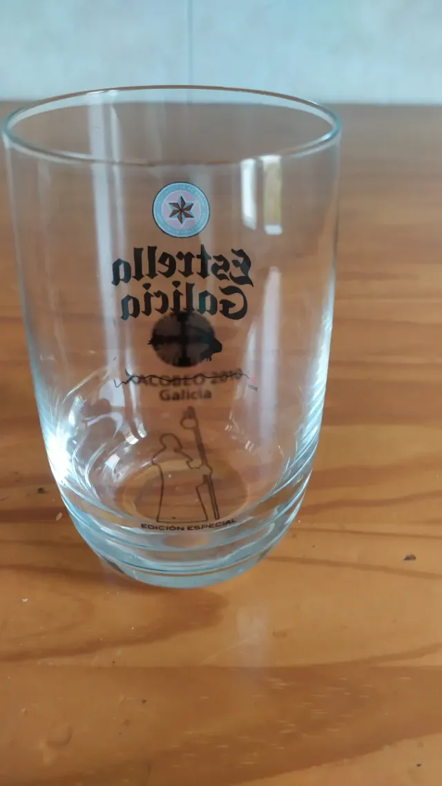 Vaso Estrella Galicia Xacobeo 2010