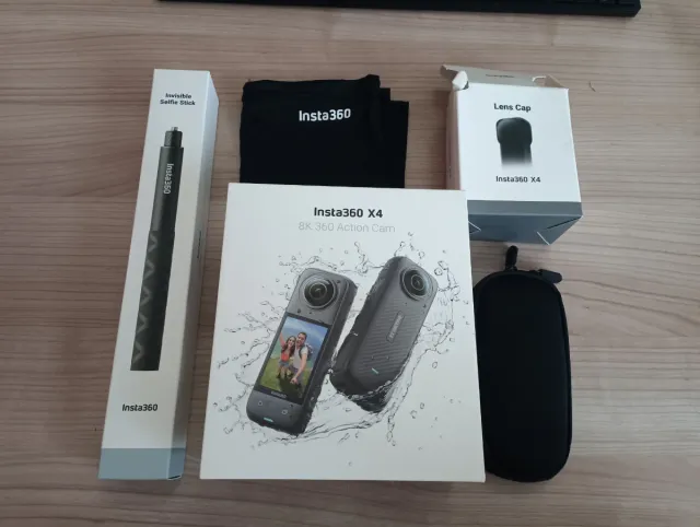 Insta360 X4 8K Action Cam + Accesorios