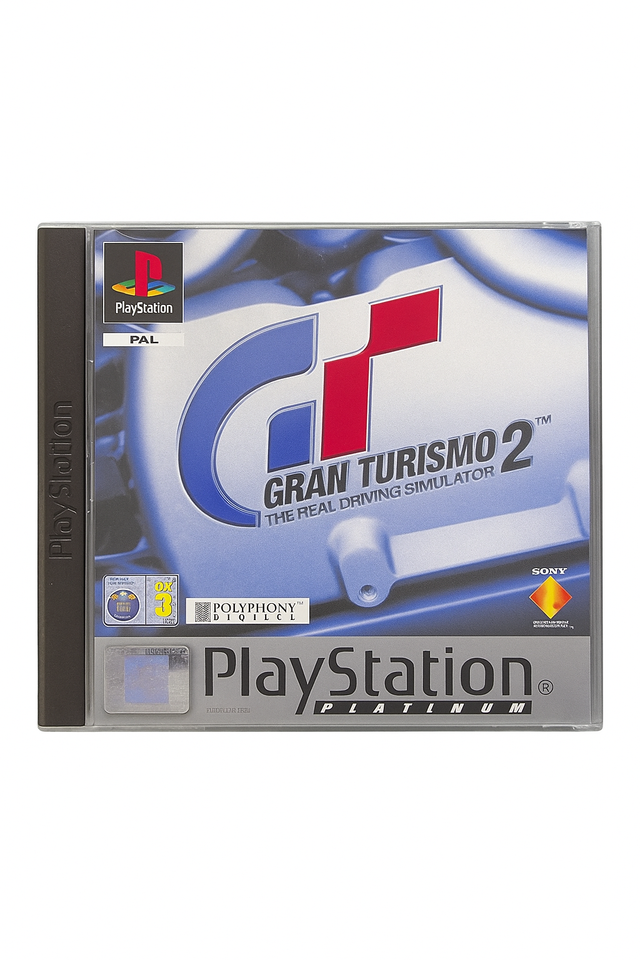 Gran Turismo 2 PS1 Platinum PAL Completo