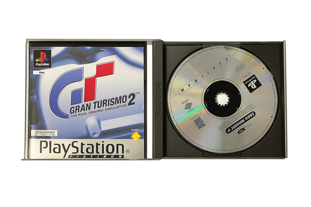 Gran Turismo 2 PS1 Platinum PAL Completo