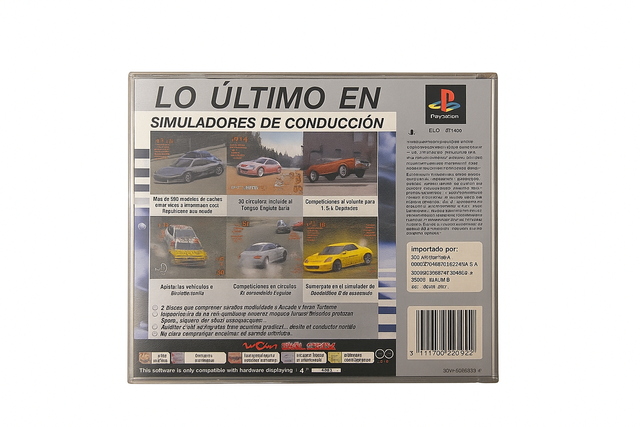 Gran Turismo 2 PS1 Platinum PAL Completo
