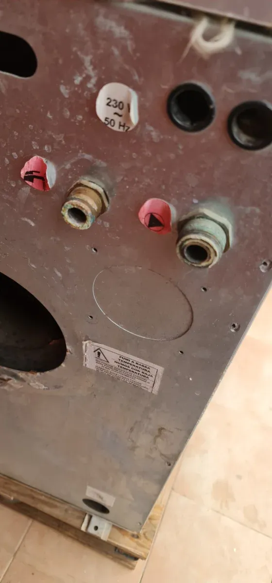 Caldera gasoil Biasi y deposito