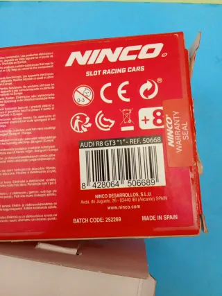 NINCO Audi r8 gt3 referencia 50668