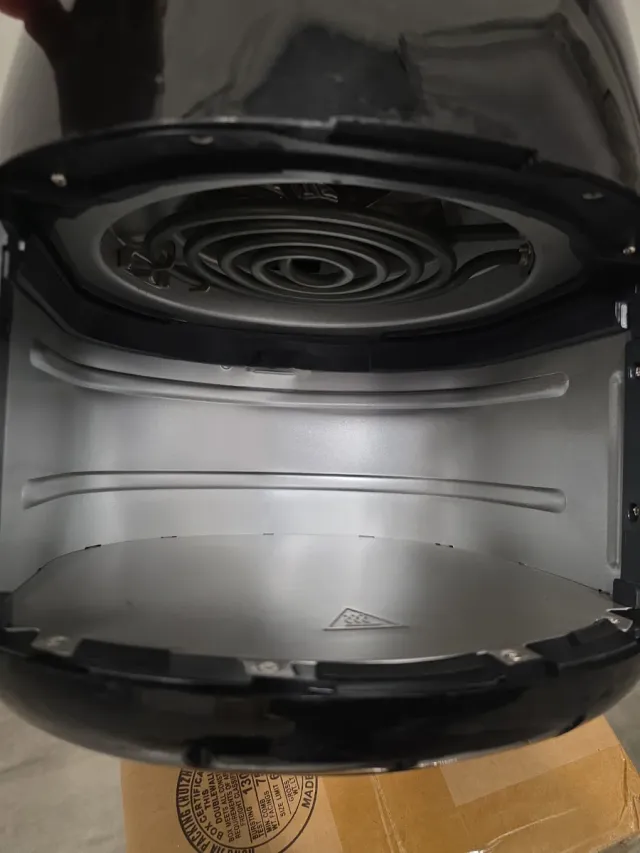 Freidora de aire Silvercrest negra