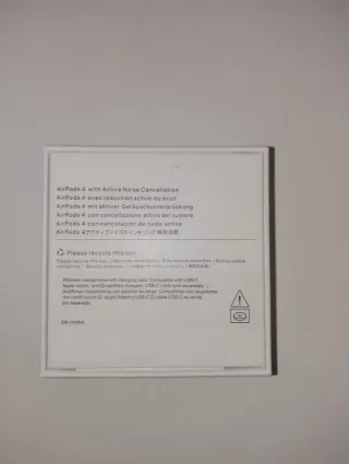Airpods4 Cascos inalámbricos cancelación de sonido