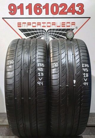 235 45 18 V CONTINENTAL NEUMATICO SEMINUEVO
