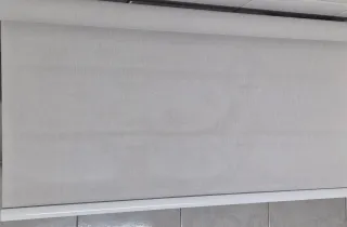 Estor enrollable gris clarito 90X200 cm. Taslúcido