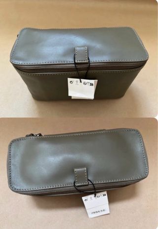 2 Neceseres de piel Zara Home