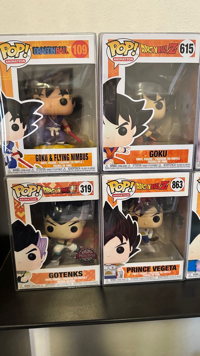 Pack Funko Pop! Dragon Ball Z o venta por separado