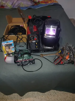 Equipo soldadura y herramientas