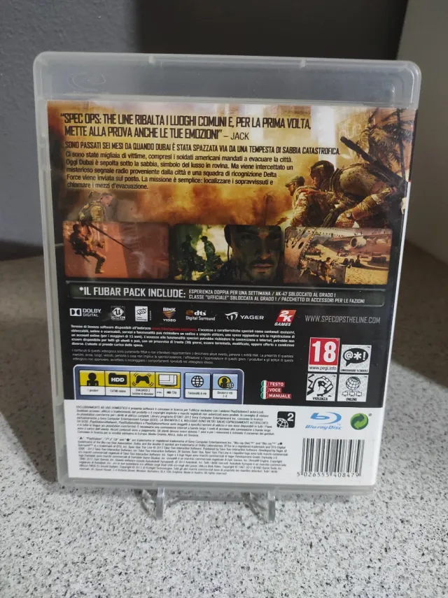 Spec Ops The Line Fubar Edition PS3