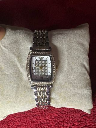 Reloj Emporio Armani EA7 Mujer Dorado/Plateado