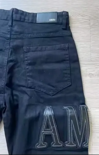 Jeans Amiri Neri