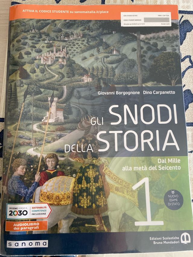 Gli snodi della storia. Per il triennio delle S...