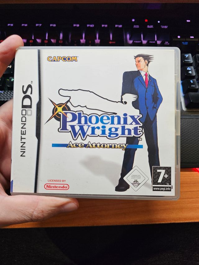 Phoenix Wright Ace Attorney Nintendo DS Pal-Esp