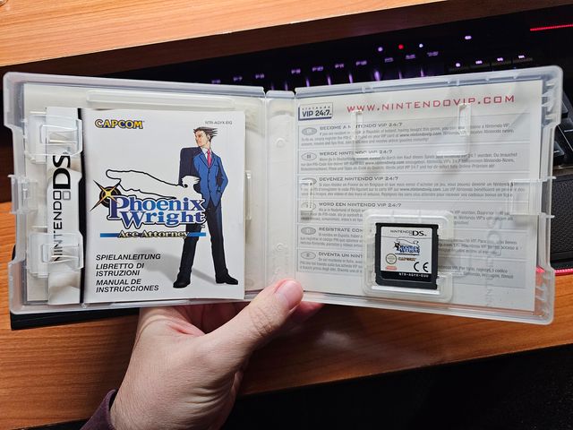 Phoenix Wright Ace Attorney Nintendo DS Pal-Esp
