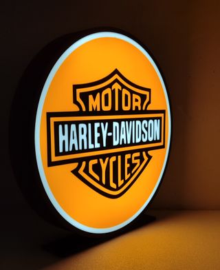 Lámpara LED Logo Harley Davidson 20% DESCUENTO