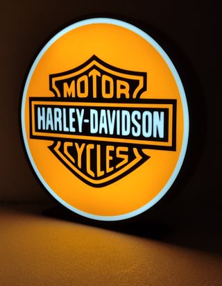Lámpara LED Logo Harley Davidson 20% DESCUENTO
