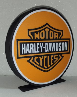 Lámpara LED Logo Harley Davidson 20% DESCUENTO