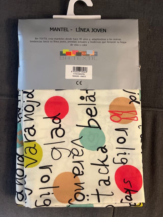 Mantel BH Textil Multicolor 150x250